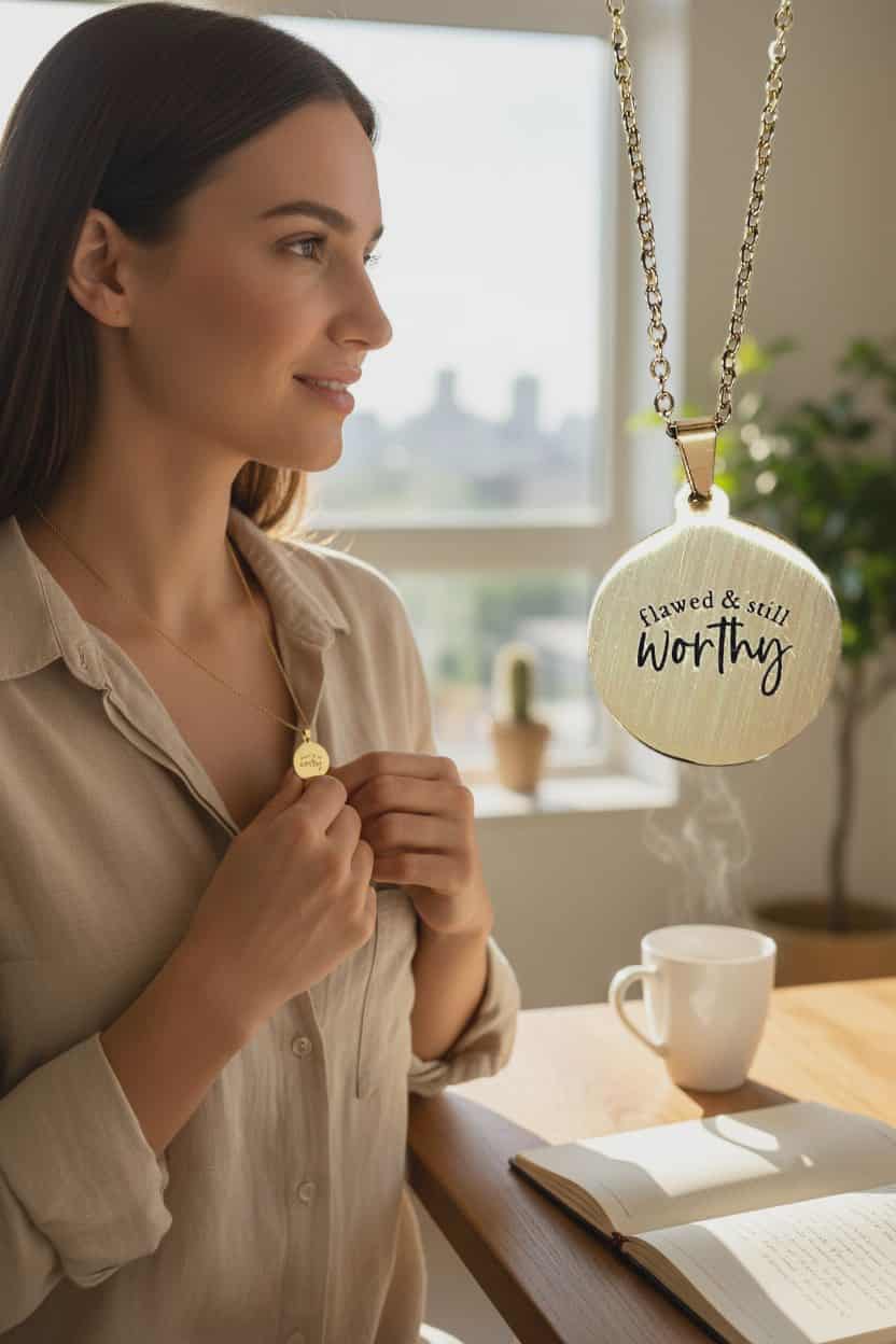 Flawed & Still Worthy Necklace